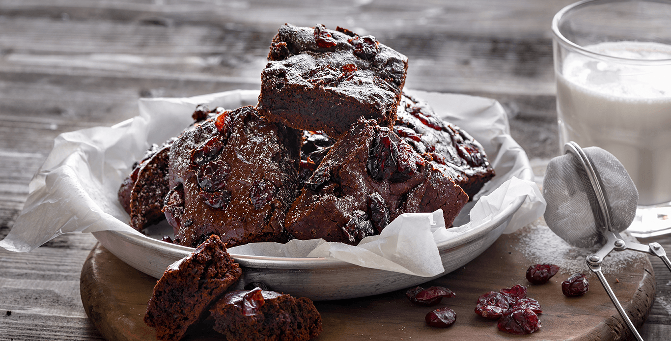 Cranberry Brownies 
