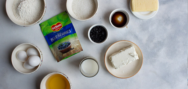 Del Monte BLUEBERRY CUPCAKES  Recipe