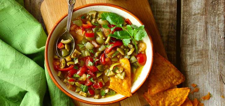 Del Monte Tomato & Olive Salsa  Recipe