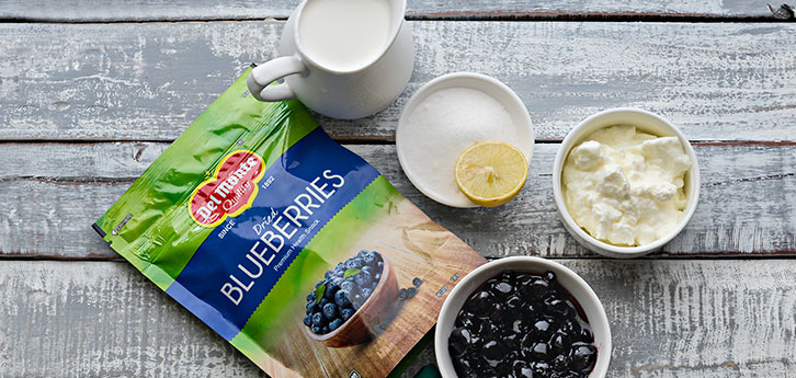 Del Monte Blueberry Lemon Fool Recipe