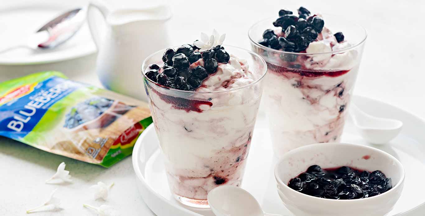 Blueberry Lemon Fool
