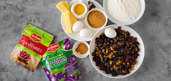 Del Monte Christmas Cake  Recipe