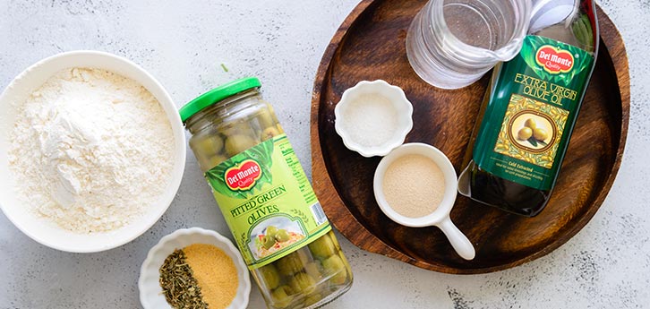Del Monte No-Knead Olive Bread  Recipe