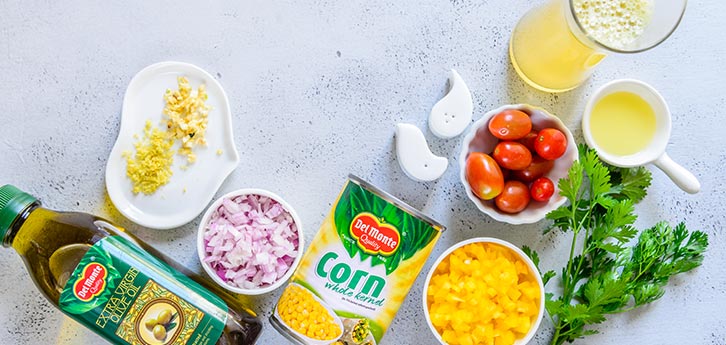 Del Monte Creamy Corn Gazpacho  Recipe